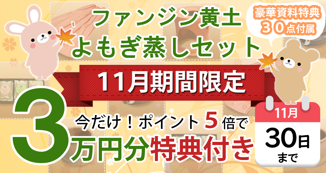 沖縄県名護市のよもぎ蒸しサロン Mon Favori モンファヴォリ 自宅用 業務用 黄土よもぎ蒸しセットの購入なら よもぎ蒸し卸売専門店